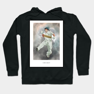 cricket minimalist art Hoodie